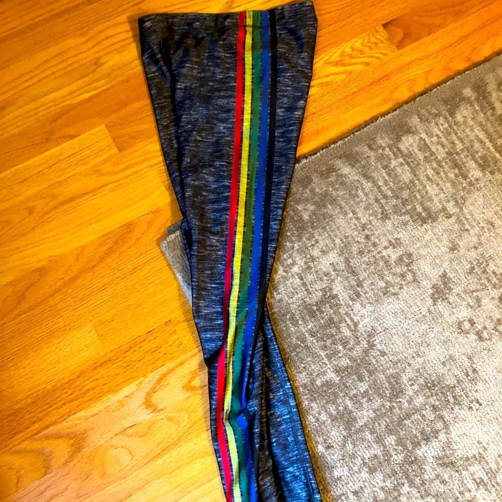 TEREZ rainbow stripe leggings